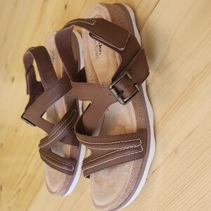 Clarks Brown Sandals
